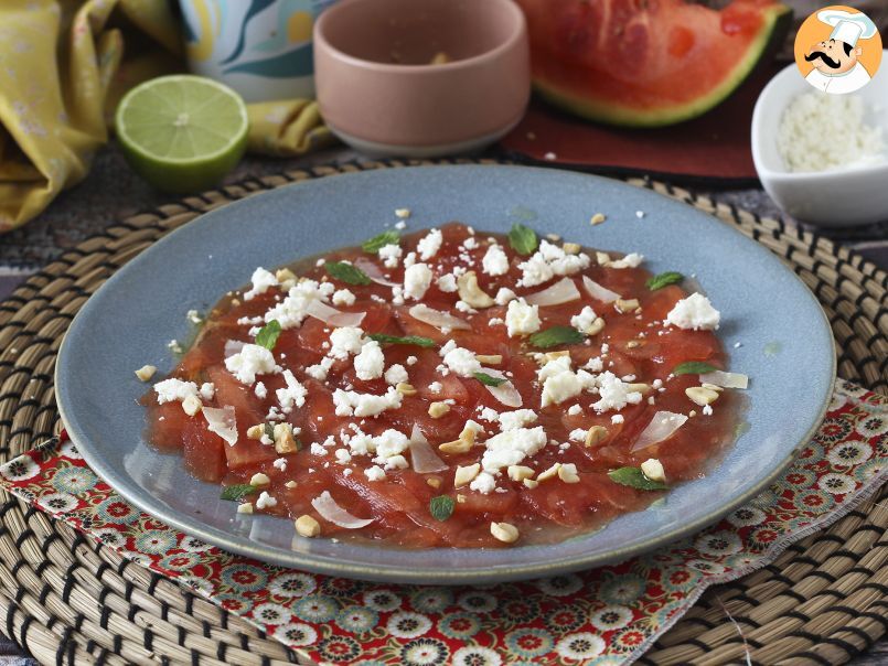 Carpaccio di anguria: il fresco e gustoso antipasto estivo!