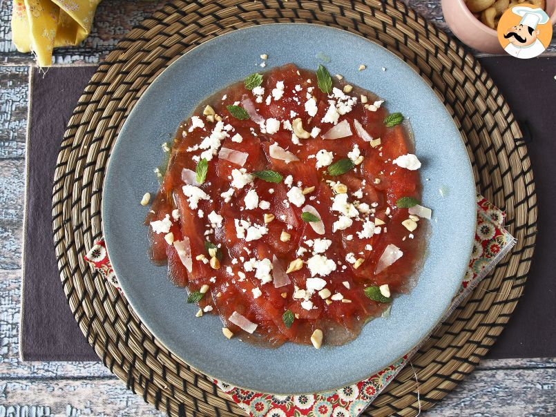 Carpaccio di anguria: il fresco e gustoso antipasto estivo! - foto 2