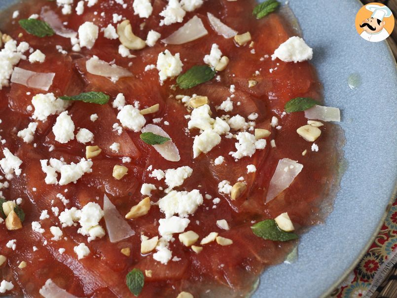 Carpaccio di anguria: il fresco e gustoso antipasto estivo! - foto 3