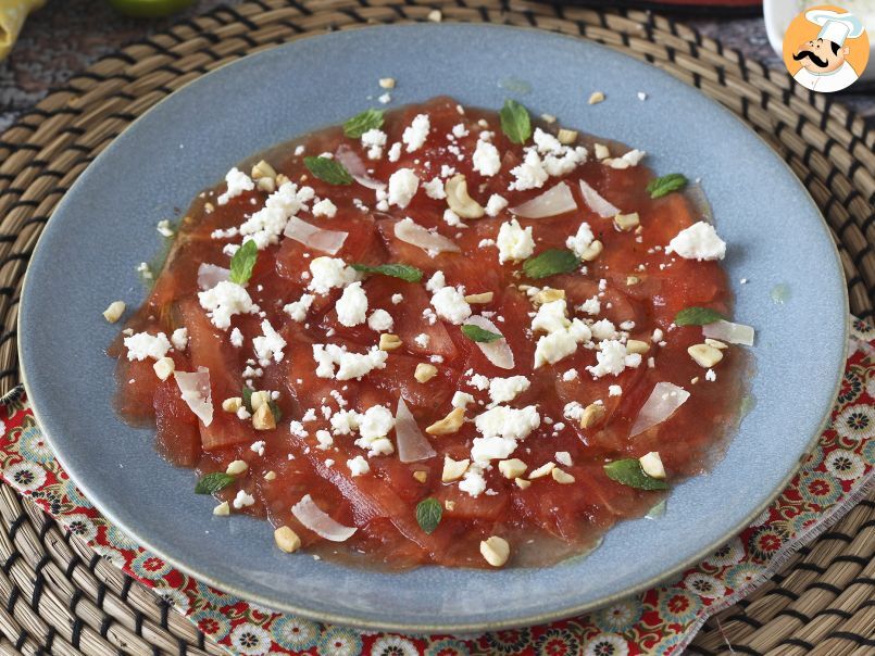 Carpaccio di anguria: il fresco e gustoso antipasto estivo! - foto 5