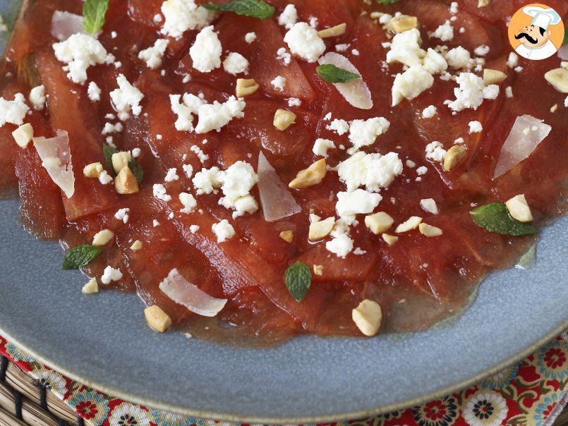 Carpaccio di anguria: il fresco e gustoso antipasto estivo! - foto 6