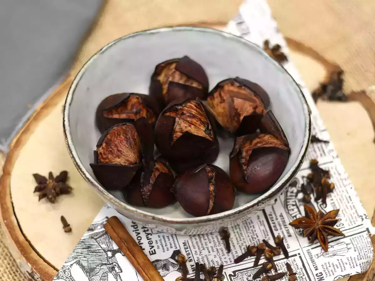 Castagne bollite, ricetta e tempi di cottura