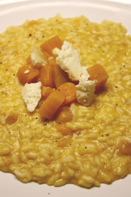 Castelmagno, zucca e riso - Ricetta Petitchef