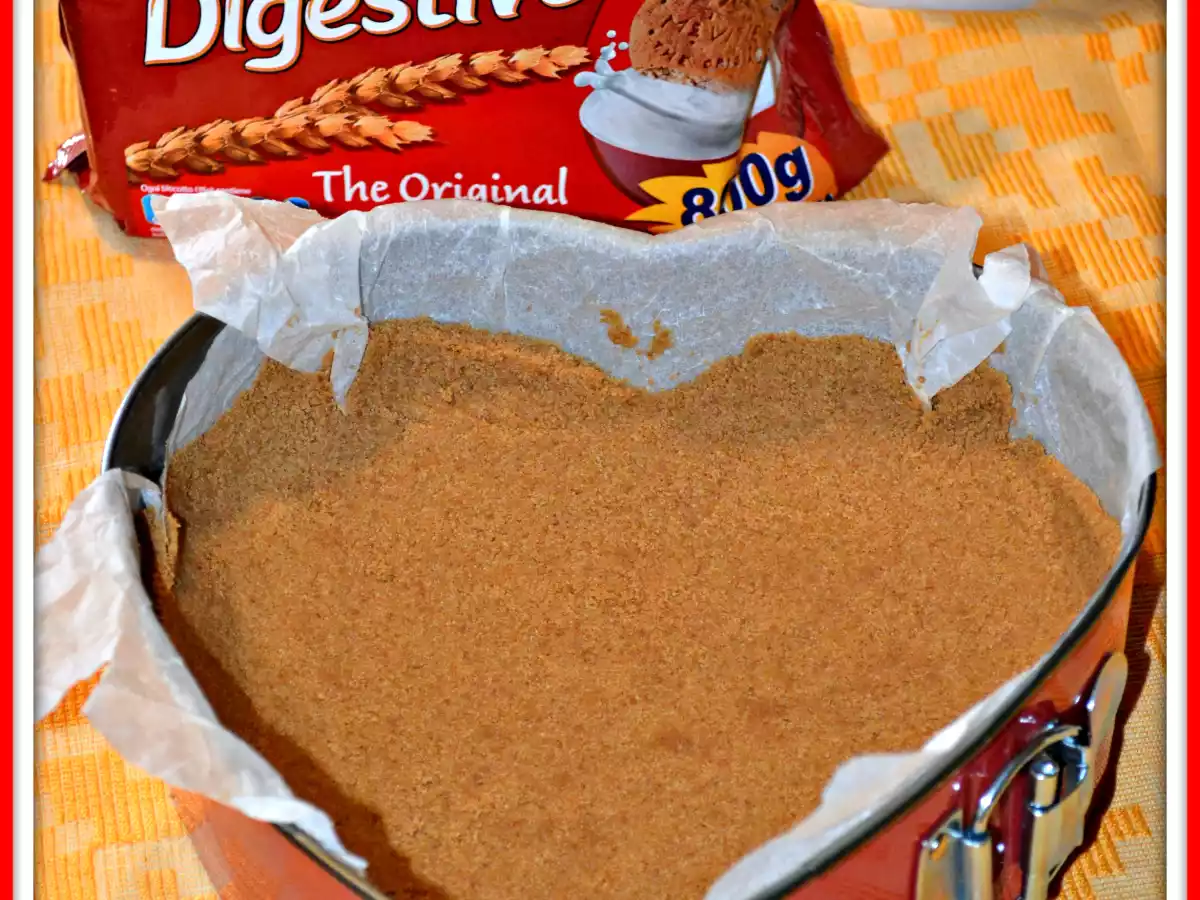 Cheesecake Bounty con cuore di cioccolato fondente - foto 5