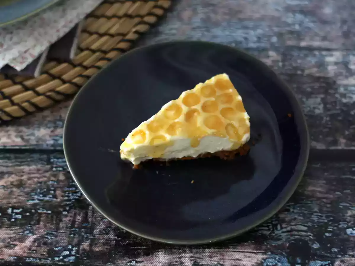 Cheesecake limone e miele senza cottura - foto 2