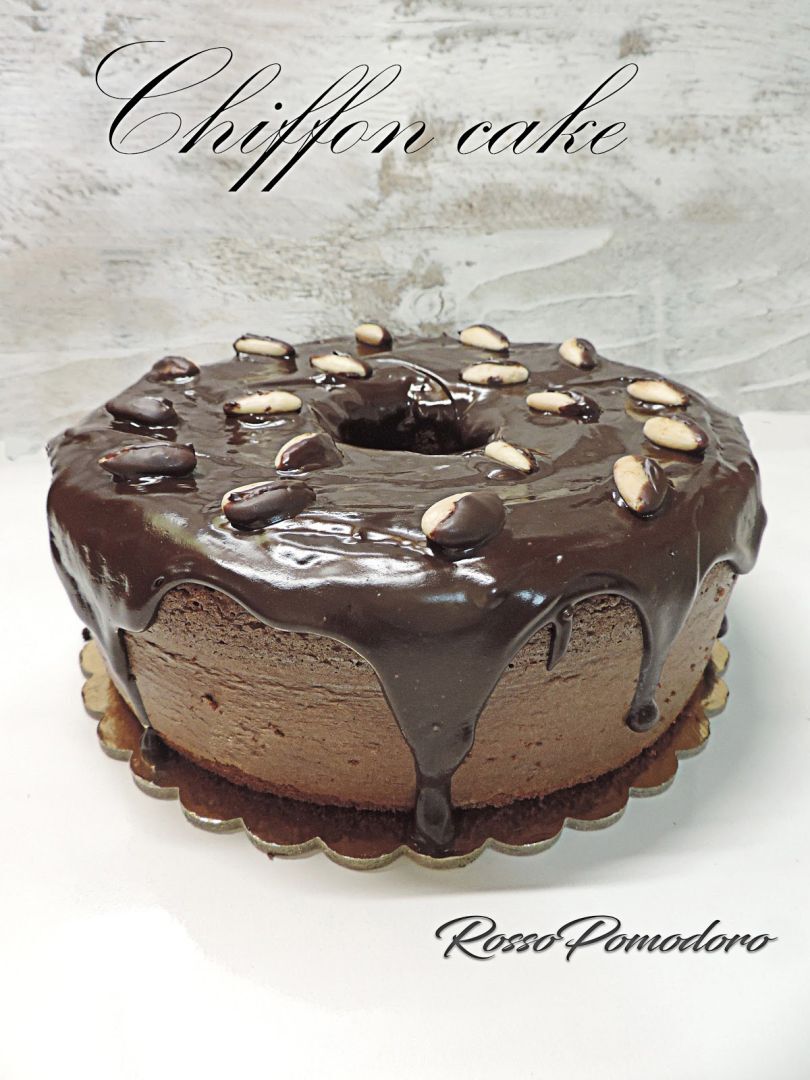 Chiffon cake al cacao - PasticcianDolce passione