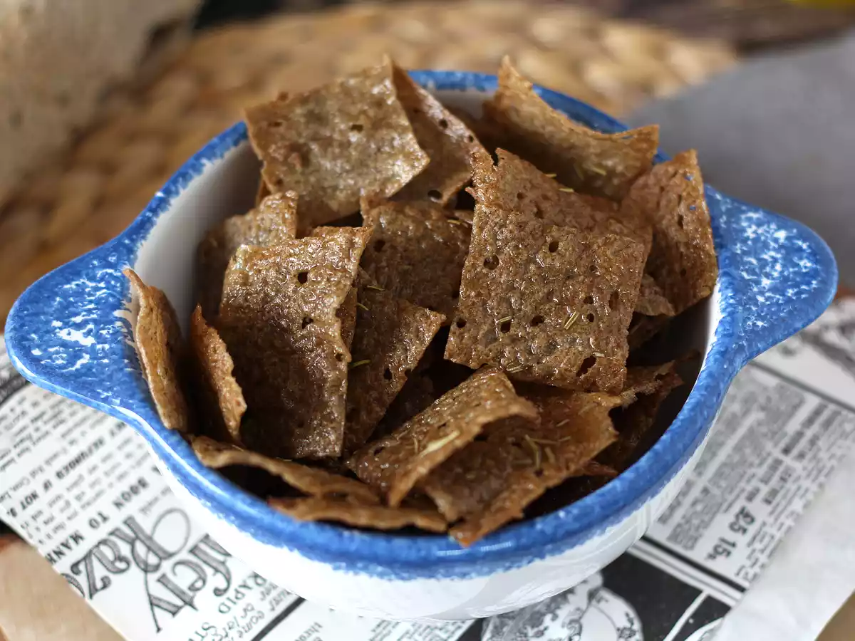 Chips di crêpes al grano saraceno, perfette per l'aperitivo! - foto 3