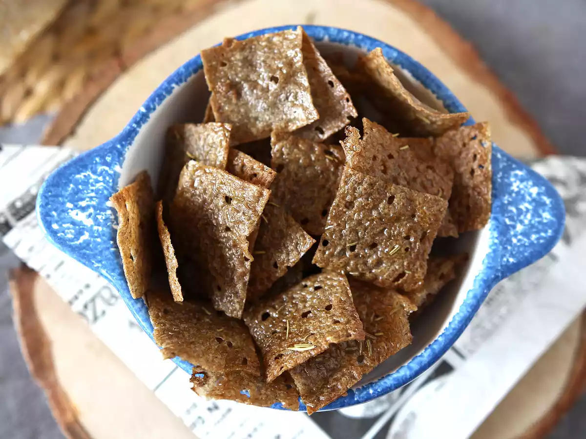 Chips di crêpes al grano saraceno, perfette per l'aperitivo! - foto 4