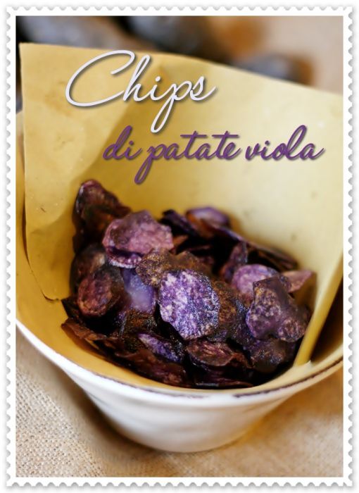 Chips Di Patate Viola Ricetta Petitchef