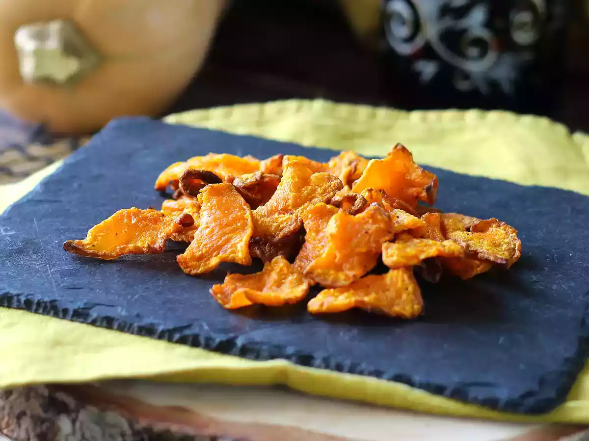 Chips di zucca in friggitrice ad aria: leggere e gustose - foto 2
