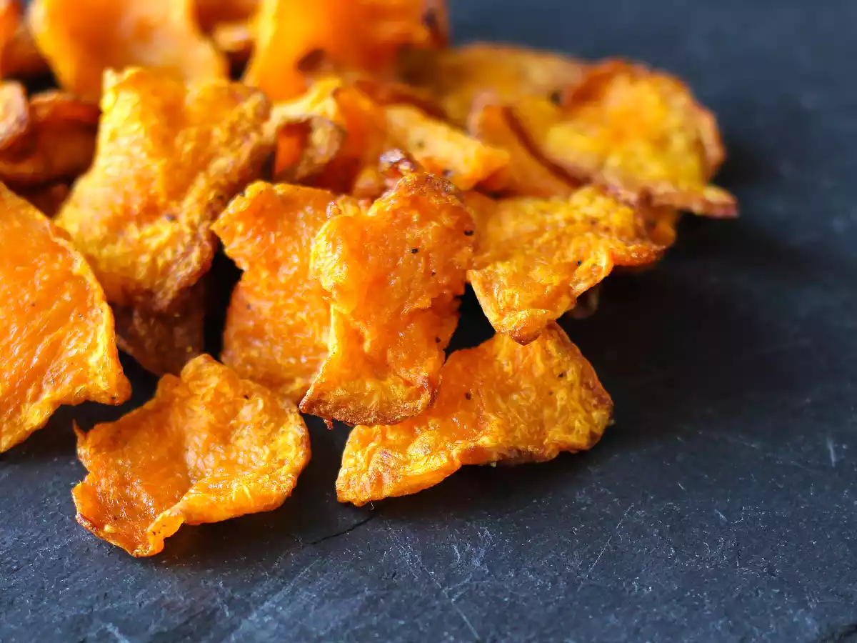 Chips di zucca in friggitrice ad aria: leggere e gustose - foto 4