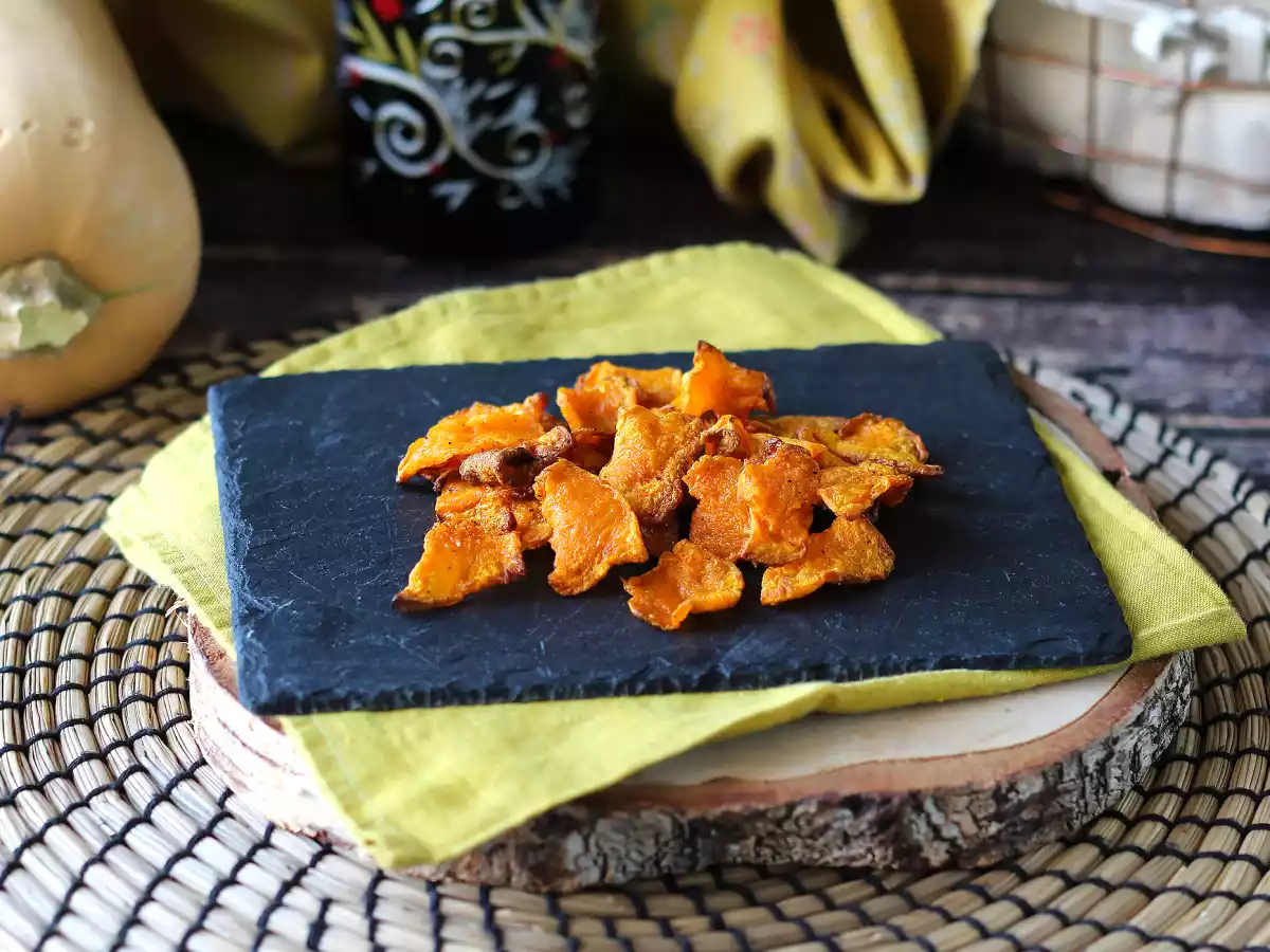 Chips di zucca in friggitrice ad aria: leggere e gustose - foto 5