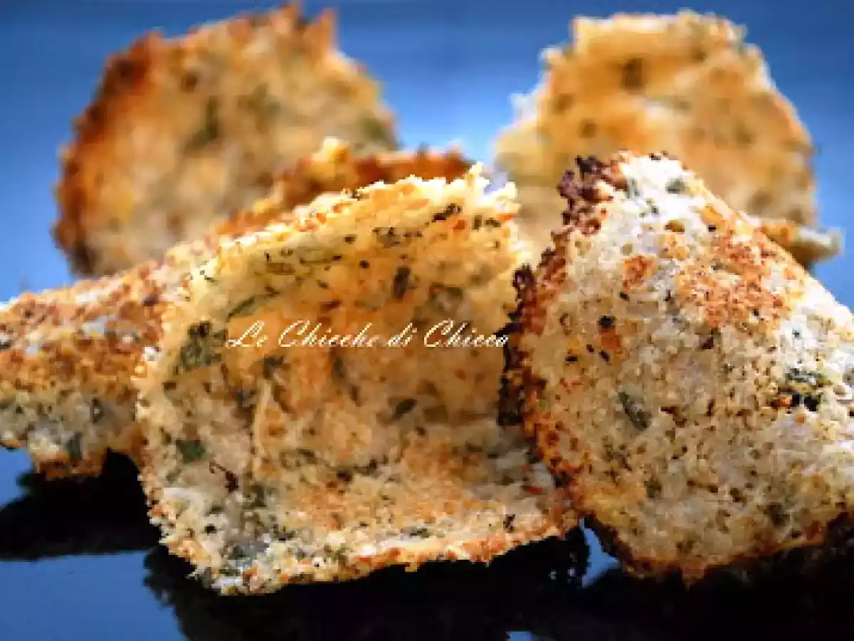 Cialde di Grana alle Erbe