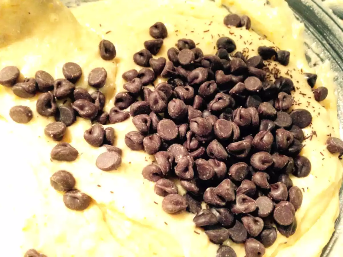 Ciambella al mandarino con gocce di cioccolato fondente - foto 3