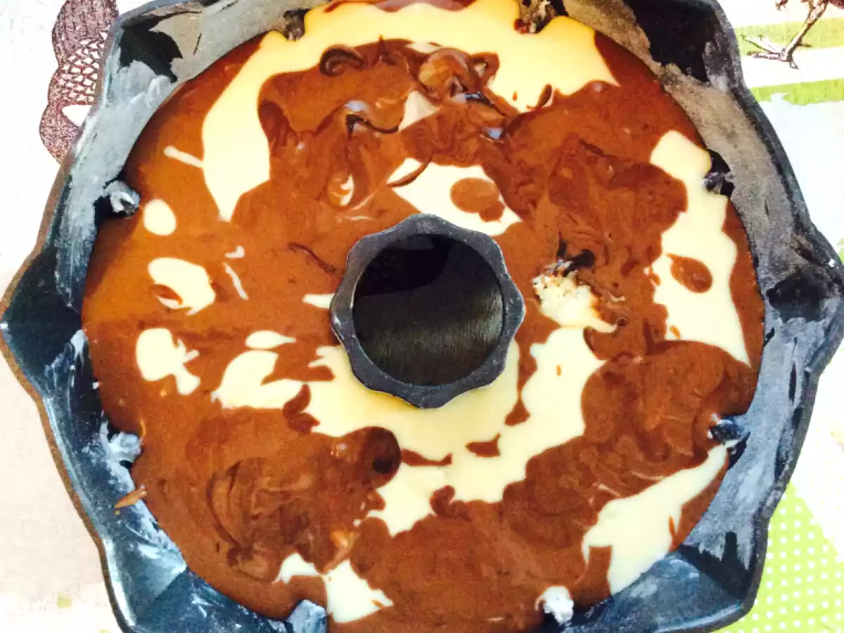 Ciambella zebrata alla ricotta - foto 5