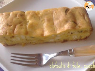 Clafoutis di feta, zucchine e peperoni - foto 3