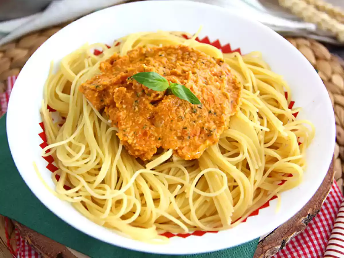 Come prepare il pesto rosso - foto 4