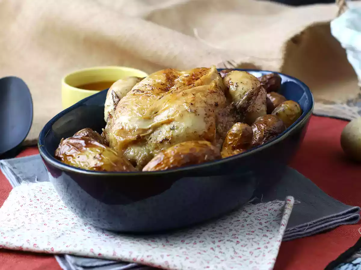 Come si prepara il pollo arrosto nella friggitrice ad aria? - foto 3