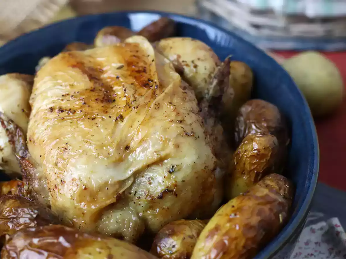 Come si prepara il pollo arrosto nella friggitrice ad aria? - foto 4