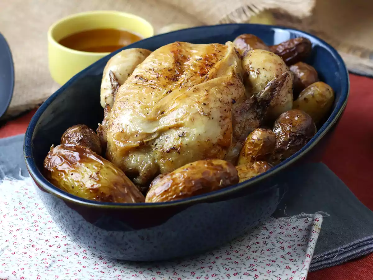 Come si prepara il pollo arrosto nella friggitrice ad aria? - foto 5