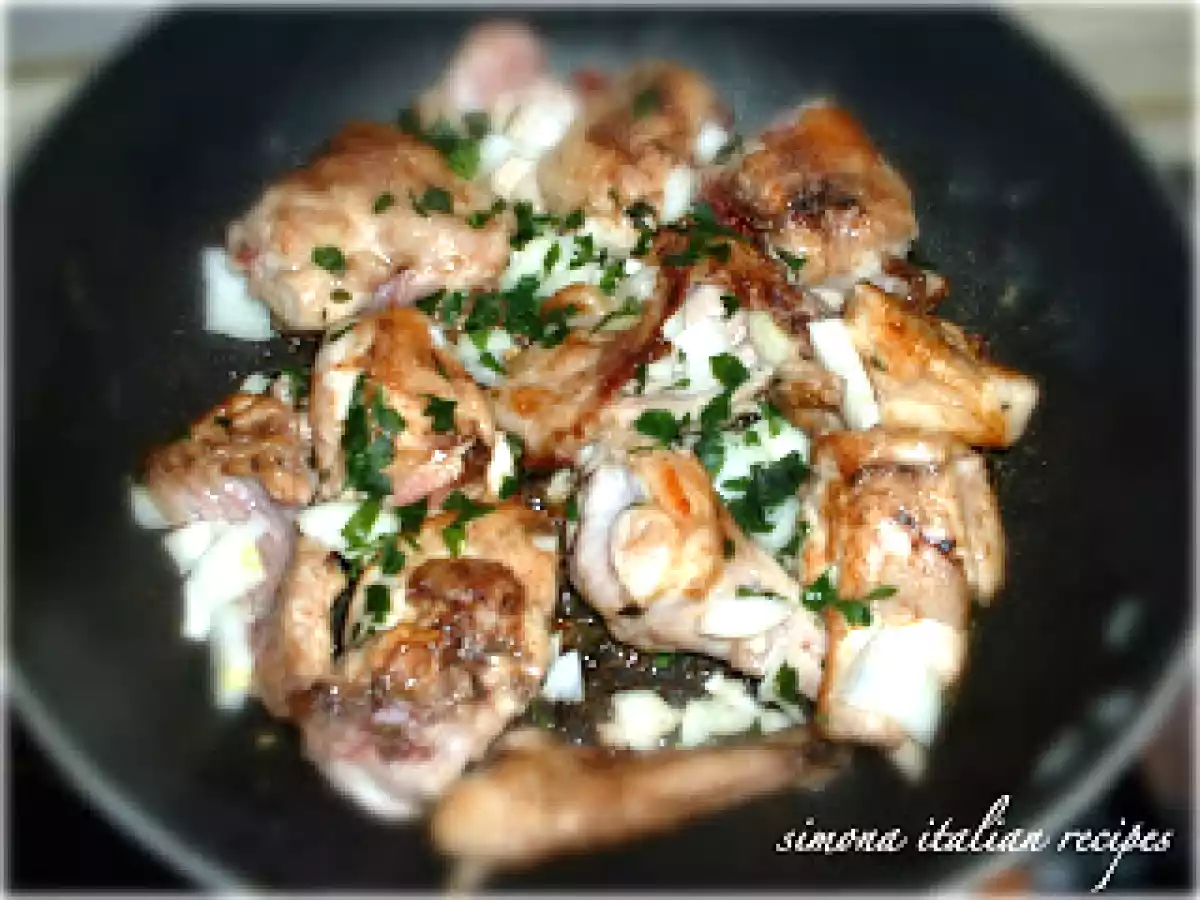 CONIGLIO AL VINO BIANCO - Ricetta facile