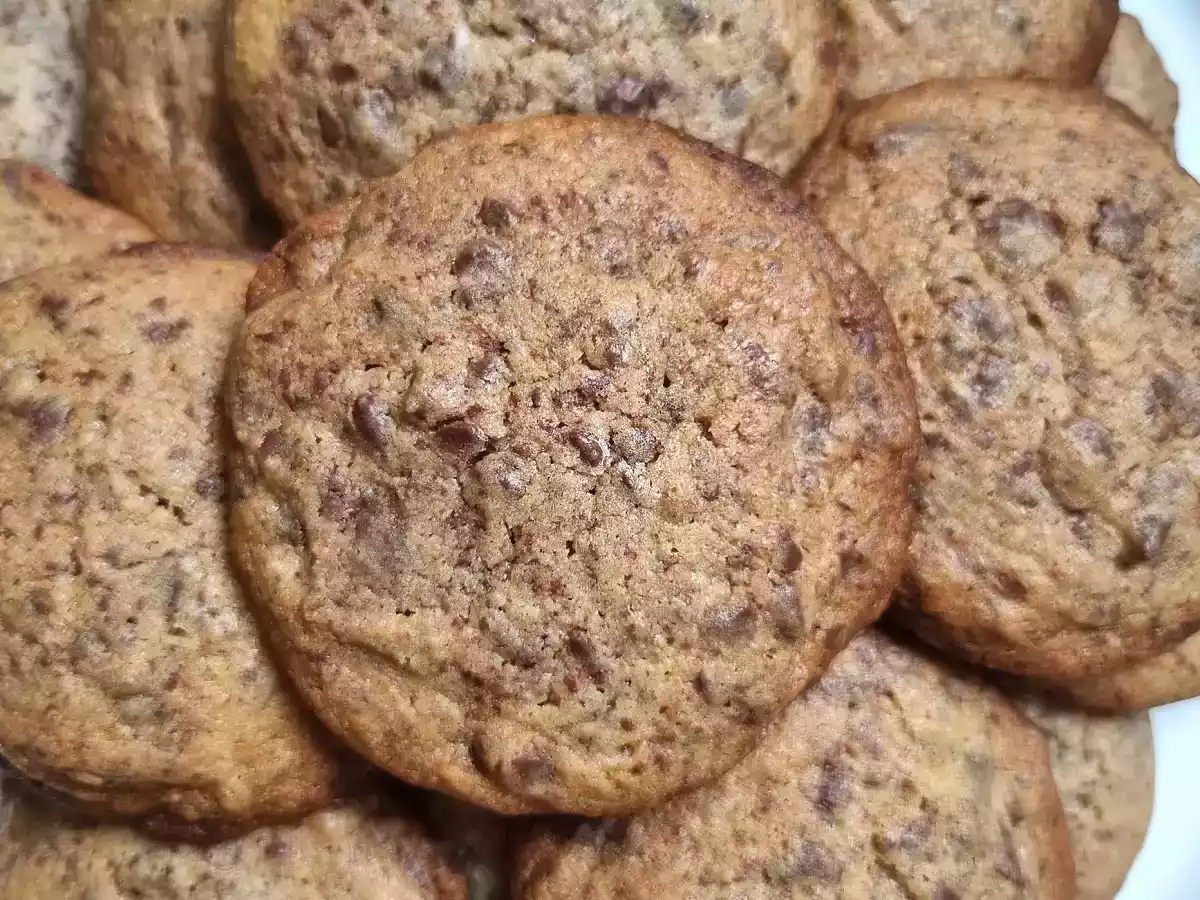 Cookies con pepite di cioccolato - Ricette Bimby - foto 4