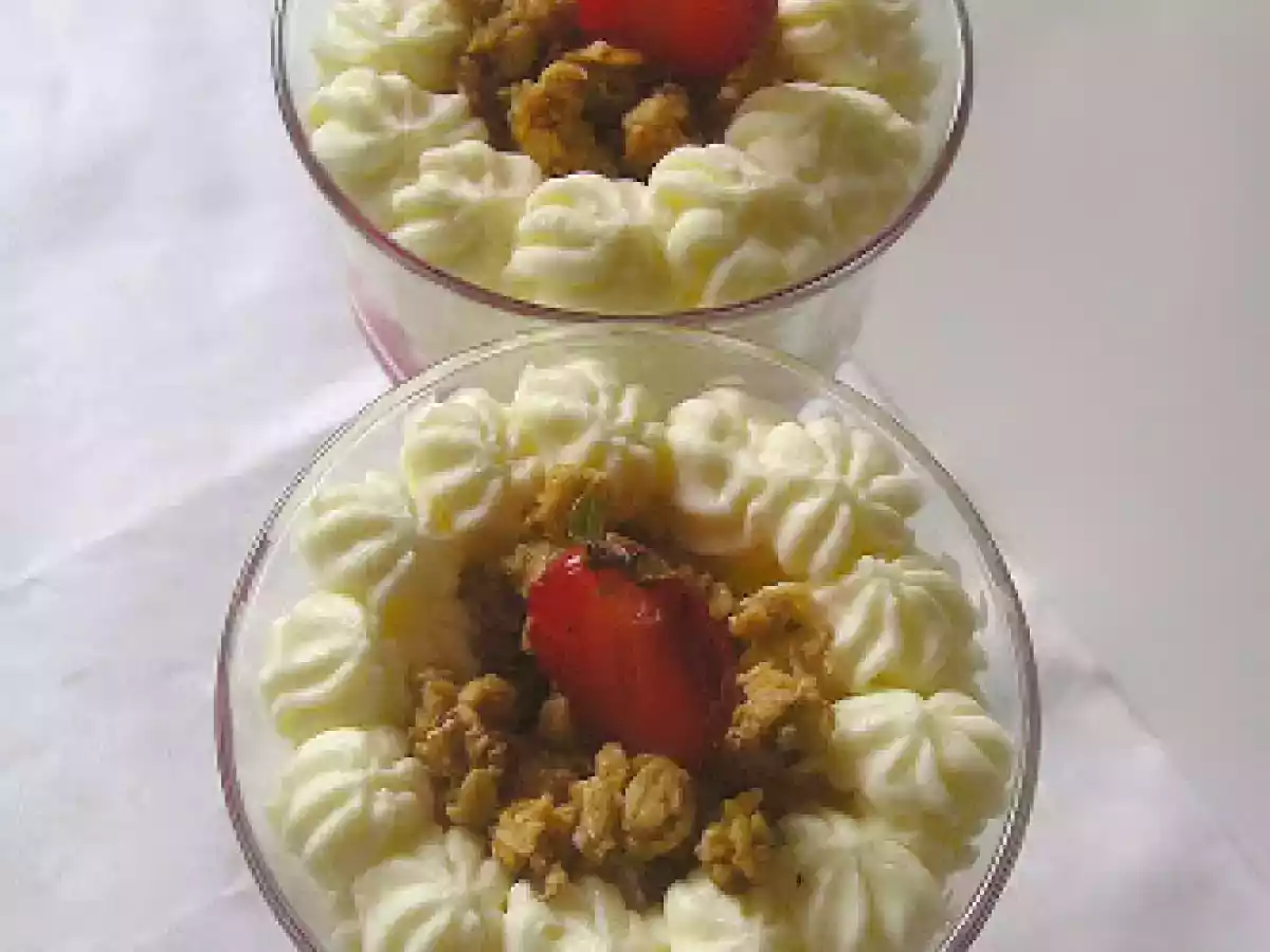 Coppa fragola al mascarpone