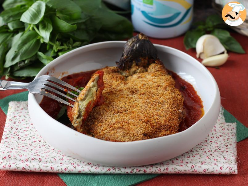 Cotolette di melanzane con la friggitrice ad aria