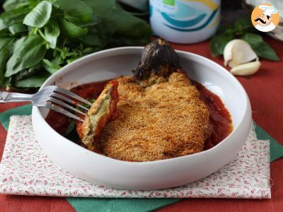 Cotolette di melanzane con la friggitrice ad aria