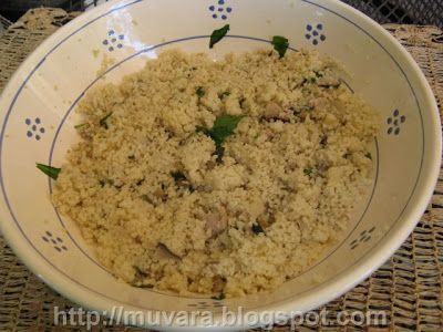 Cous Cous Freddo Con Funghi Verdure E Gamberetti Ricetta Petitchef