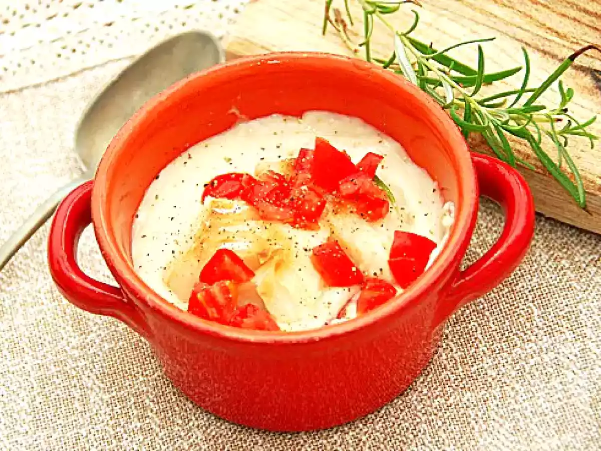 Crema di fagioli di Pigna con Baccalà al Rosmarino - foto 3