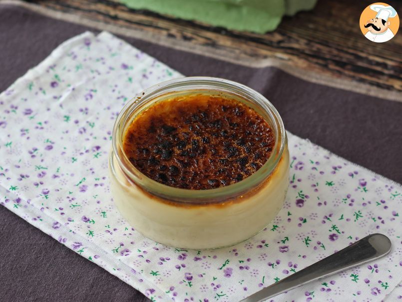 Crème brulée con la friggitrice ad aria