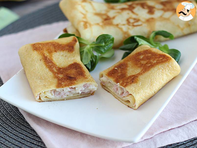 Crespelle prosciutto cotto e besciamella