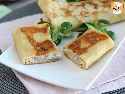 Crespelle prosciutto cotto e besciamella