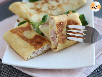 Crespelle prosciutto cotto e besciamella - foto 4