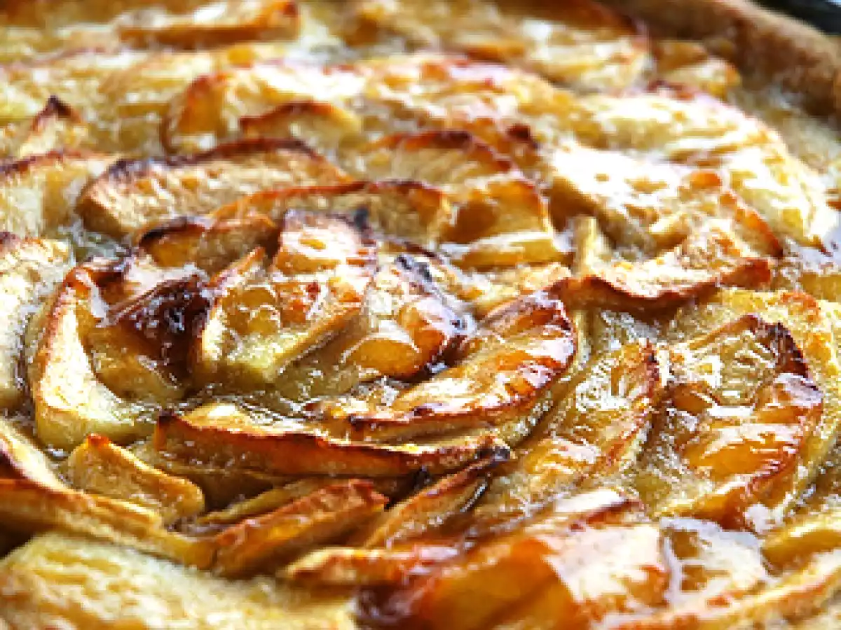 CROSTATA di MELE SEMPLICISSIMA con COMPOSTA di PAOLETTA