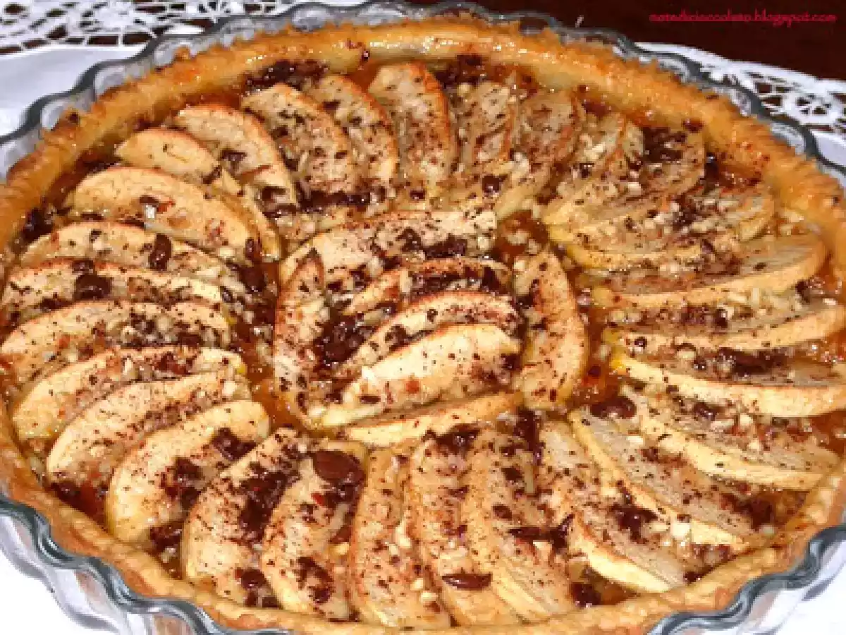 Crostata di mele sfoglia-frolla - foto 2