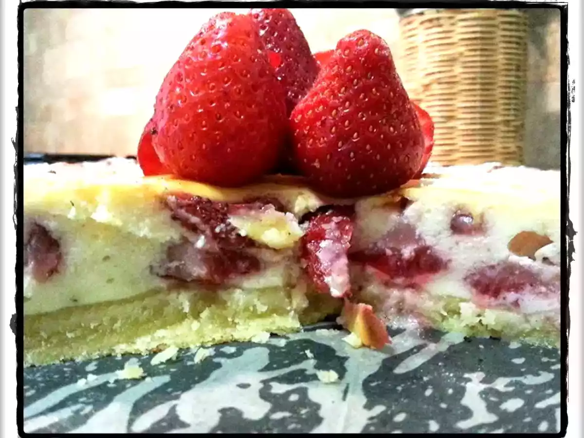 Crostata Fragole e Ricotta con profumo di viola - foto 9