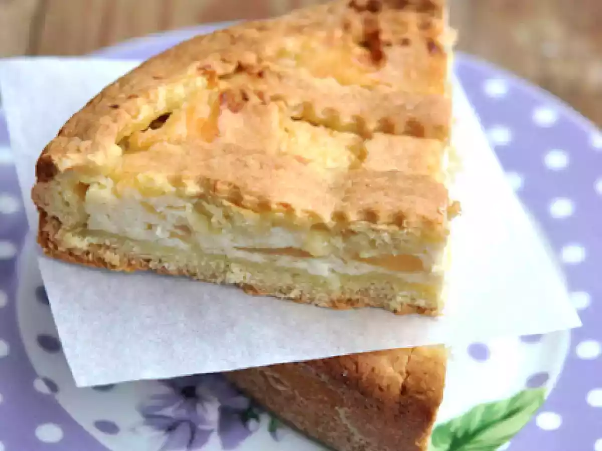 Crostata ricotta, pere e mandorle - foto 2