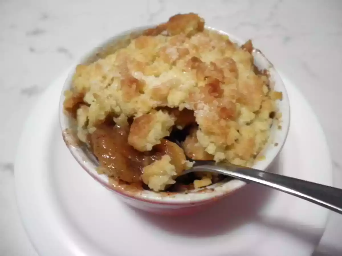 Crumble di mele croccante - foto 5