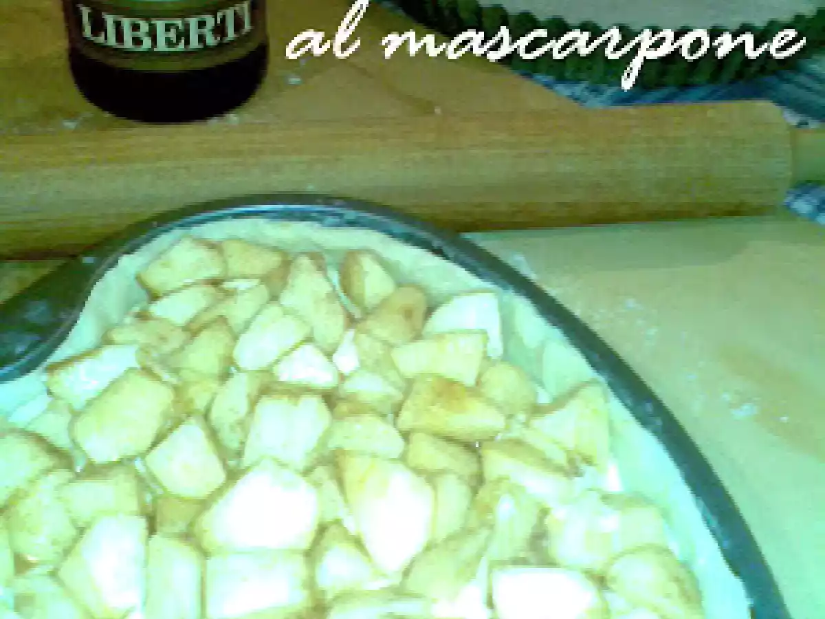 Delizia alle mele con crema al mascarpone - foto 3
