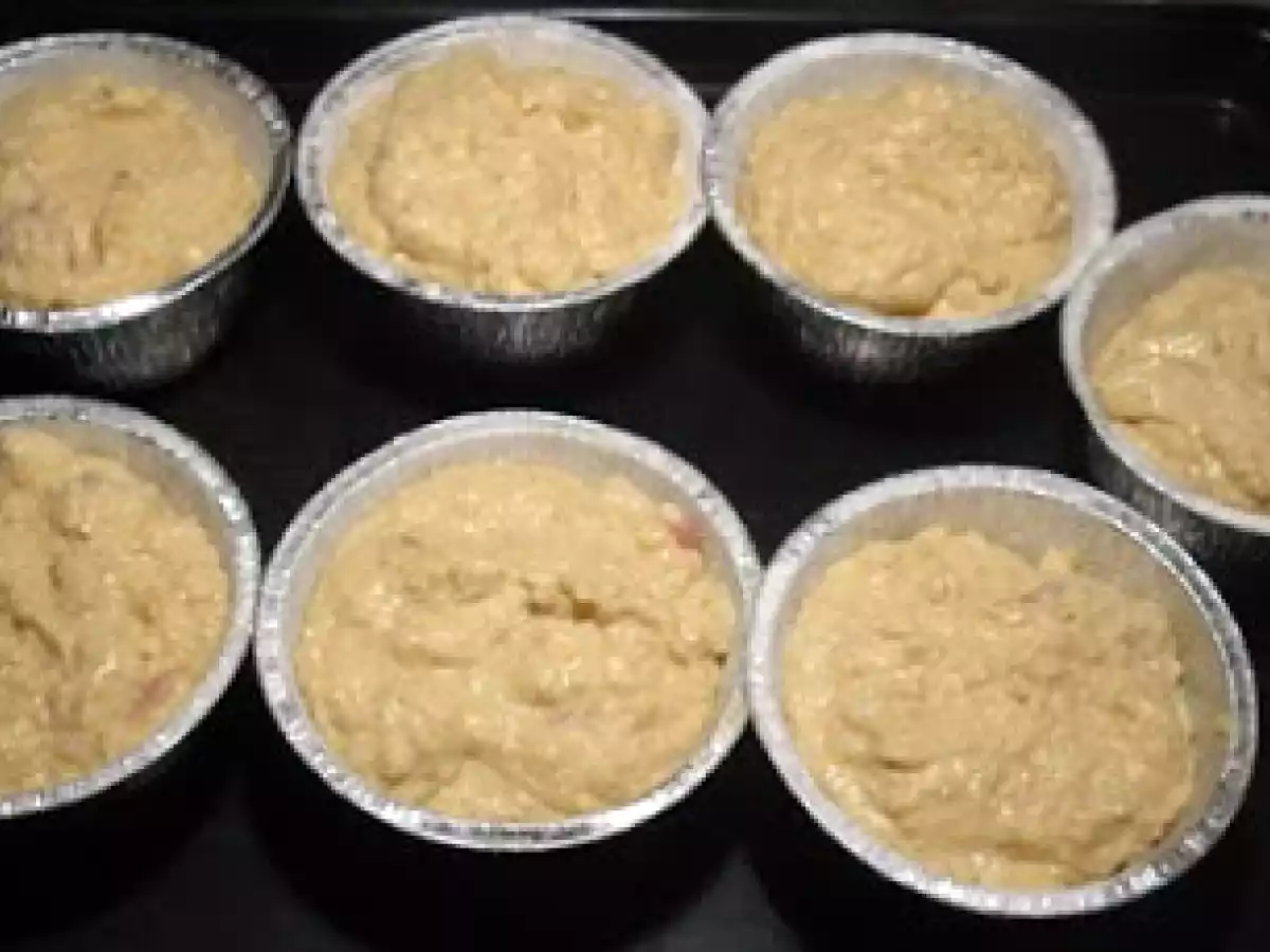 E di nuovo cucino e poi congelo...Gli sformatini di ceci al lardo - foto 6