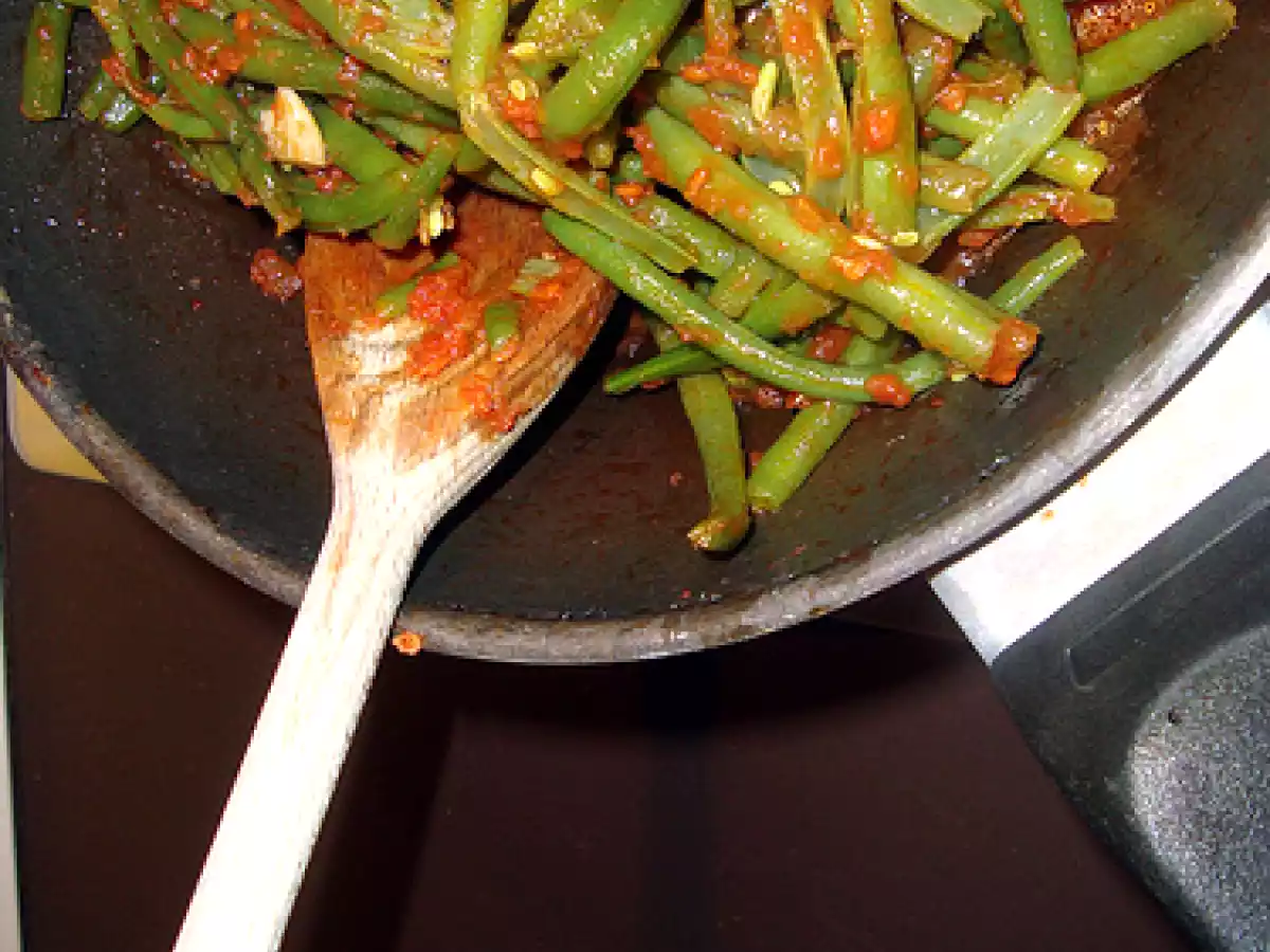 Fagiolini al pomodoro - Contorno estivo