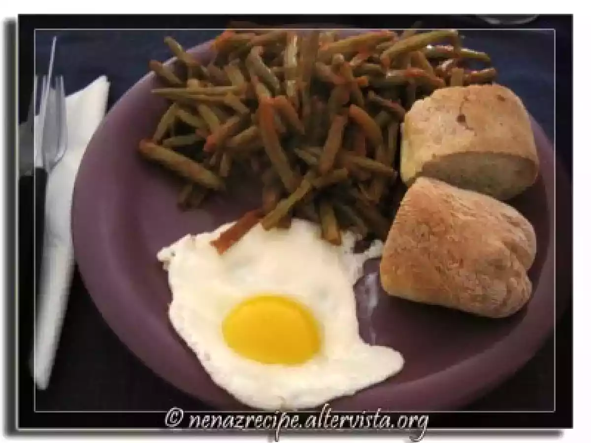 Fagiolini alla pizzaiola