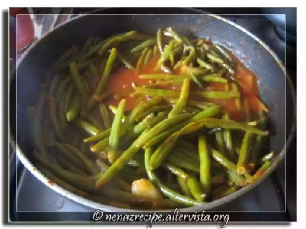 Fagiolini alla pizzaiola - foto 2
