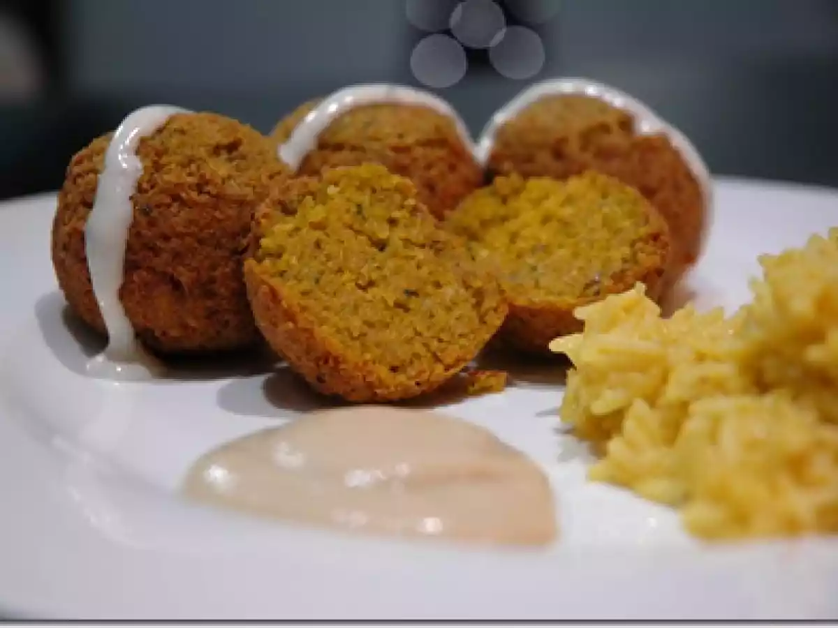 FALAFEL CON RISO AL CURRY