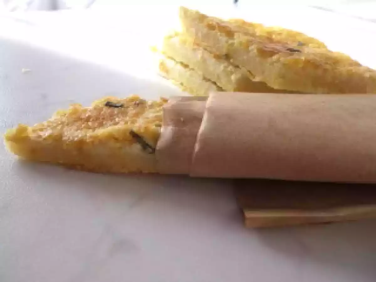 Farinata di ceci al rosmarino