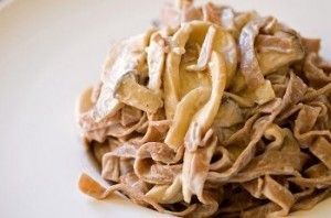 Fettuccine con porcini e mascarpone - Ricetta Petitchef