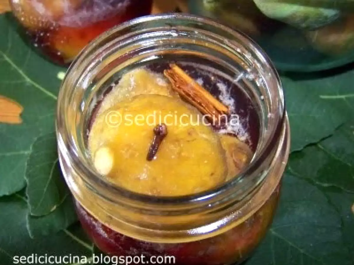 Fichi ubriachi: la ricetta tradizionale con sciroppo speziato e conserva in Alcol - foto 3