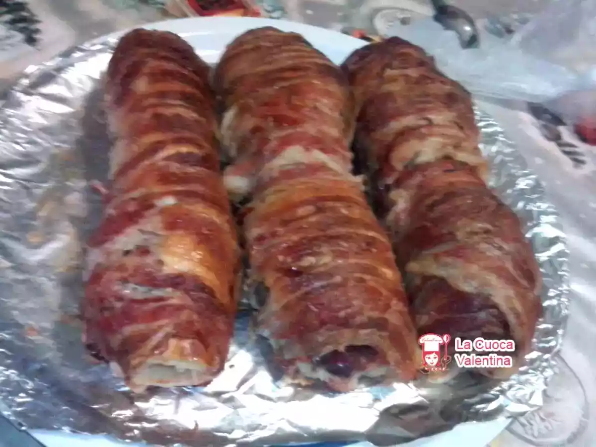 Filetto di maiale in crosta di pane e pancetta